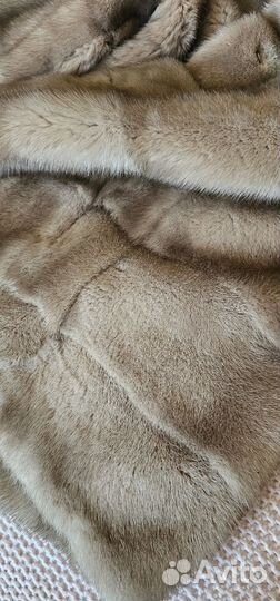 Шуба норковая для девочки 134-140
