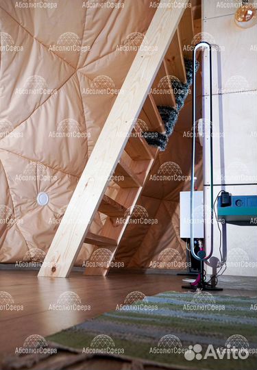 Геокупол для глэмпинга. Сферический дом