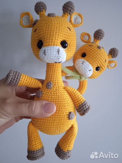 Вязанный набор Жирафик