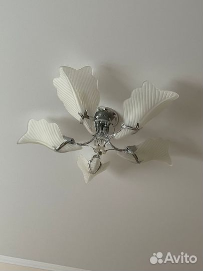 Люстра потолочная бу