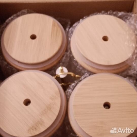 Набор из 4-х банок для сыпучих продуктов