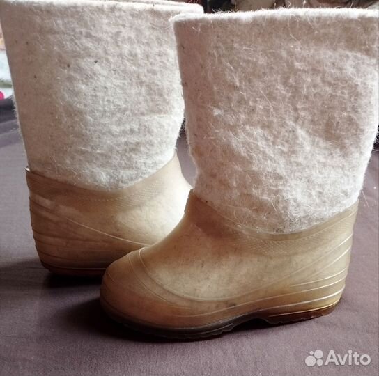 Настоящие детские валенки