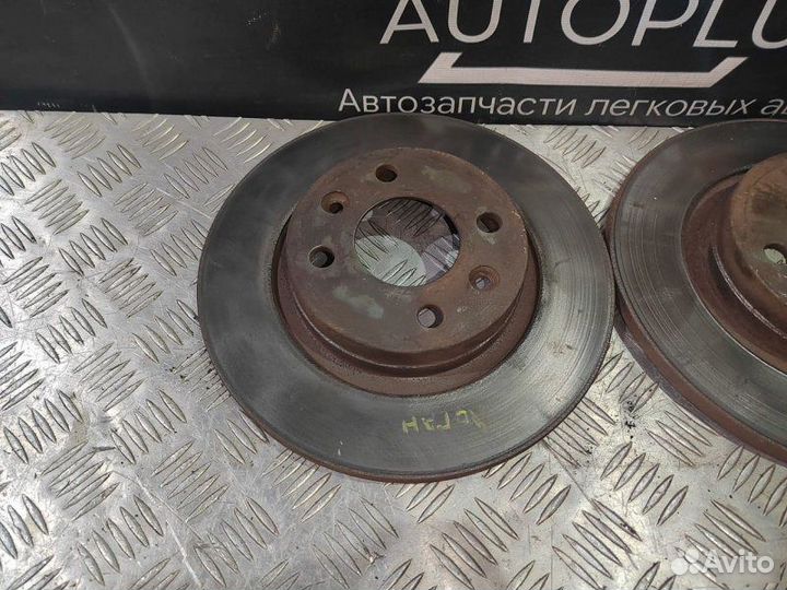 Тормозные диски переднее Renault Logan 1.6
