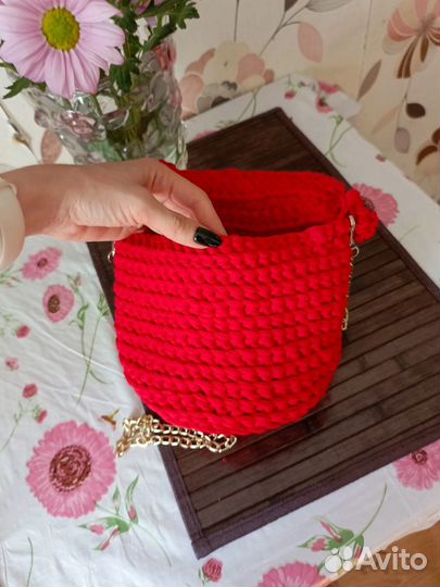 Сумка вязаная