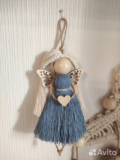 Макраме ангелочек