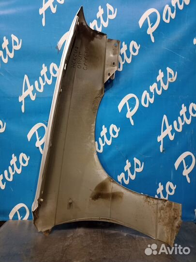 Део Нексия крыло переднее левое серебристое