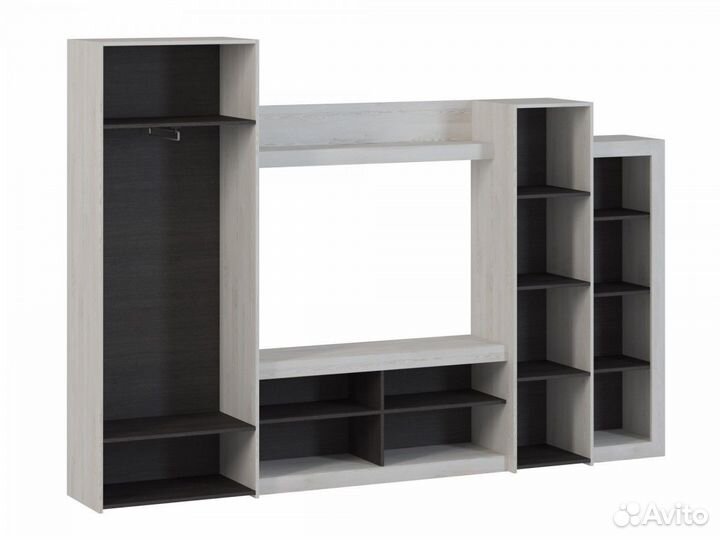 Гостиная Оскар 4 Сосна белая лофт венге