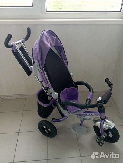 Трехколесный велосипед с родительской ручкой