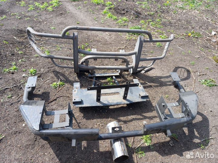 Силовой бампер на УАЗ 3741 