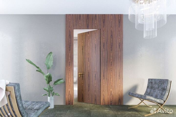 Двери межкомнатные скрытые экошпон