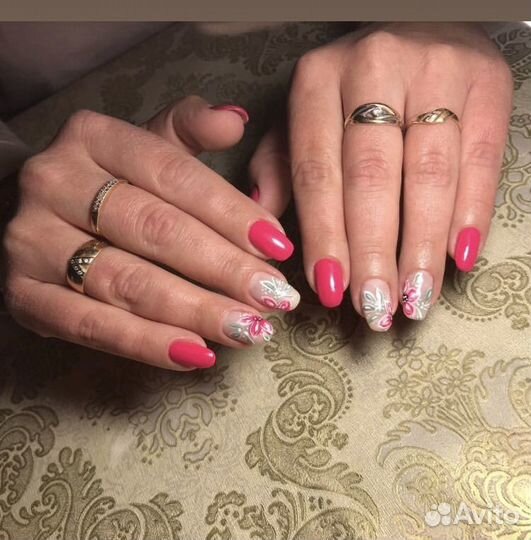 Маникюр с покрытием гель-лаком