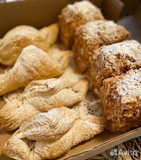 Домашняя выпечка, пирожные, на заказ