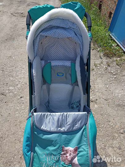 Санки коляска Ника 7-2