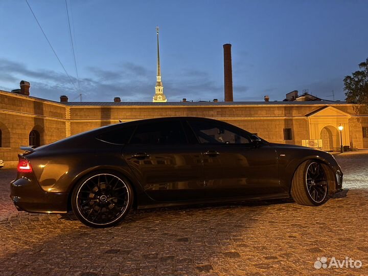 Пружины eibach audi a7 c7