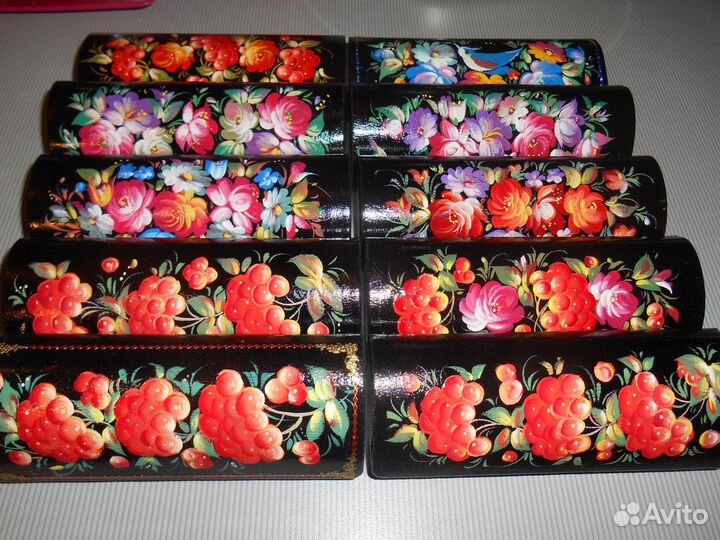 Очечники. Ручная роспись