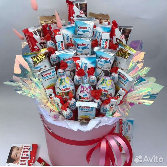 Букет из киндеров