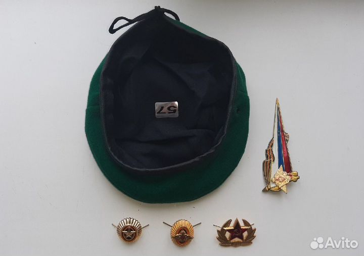 Фуражка и берет пограничника армейский размер54-61