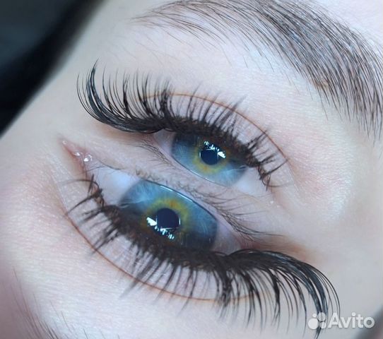 Наращивание ресниц /на дому/мокрый /лучи/2Д/3Д в Москве | Услуги | Авито