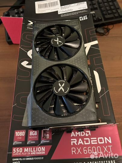 Видеокарта rx 6600 xt