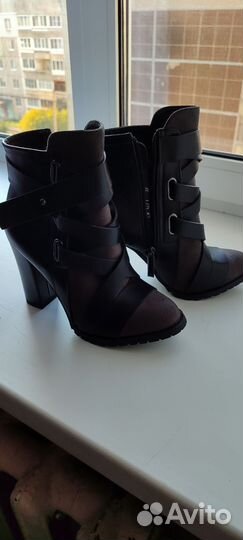 Ботильоны натуральная кожа