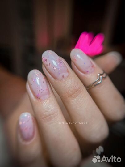 Маникюр с покрытием гель лак
