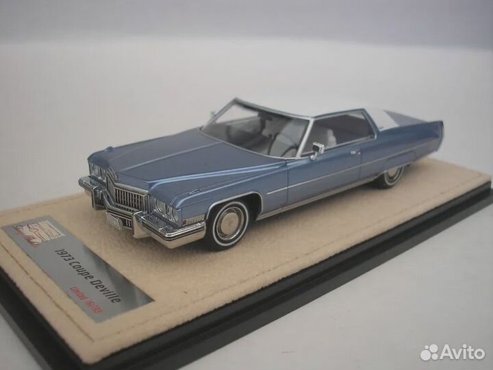 Cadillac coupe Deville 1973 1:43 от GLM(Stamp mod)