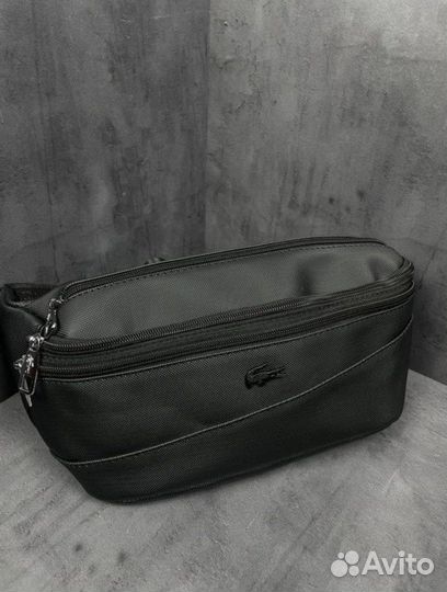 Сумка бананка Lacoste Лакост мужская