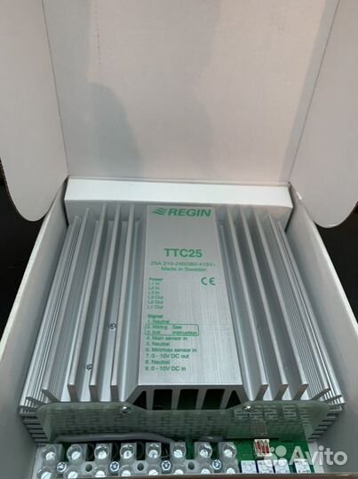 Симисторный регулятор температуры Regin TTC 25