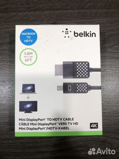 Кабель Belkin Mini displayport to hdmi cable
