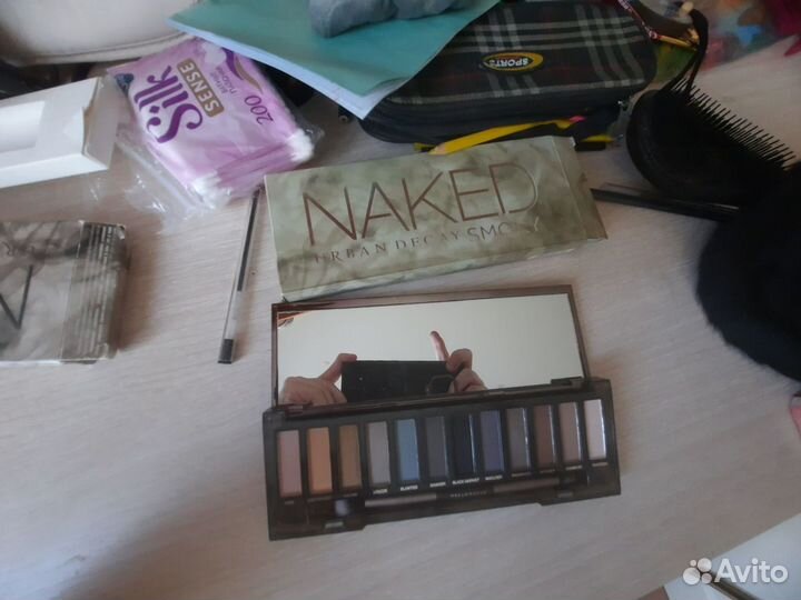 Палетки теней Naked urban decay smoky