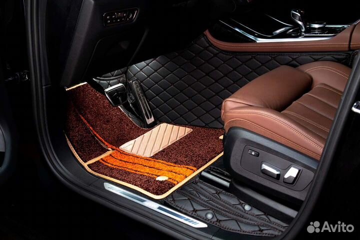 3D Коврики Lexus RX350 из Экокожи