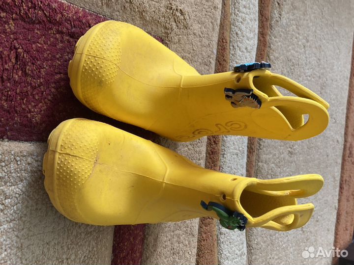 Crocs сапоги детские