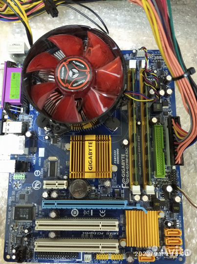 Комплект из мат платы процессора и памяти