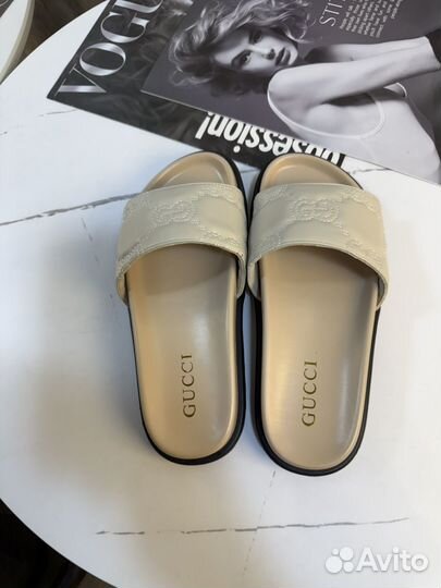 Шлепки женские gucci 37