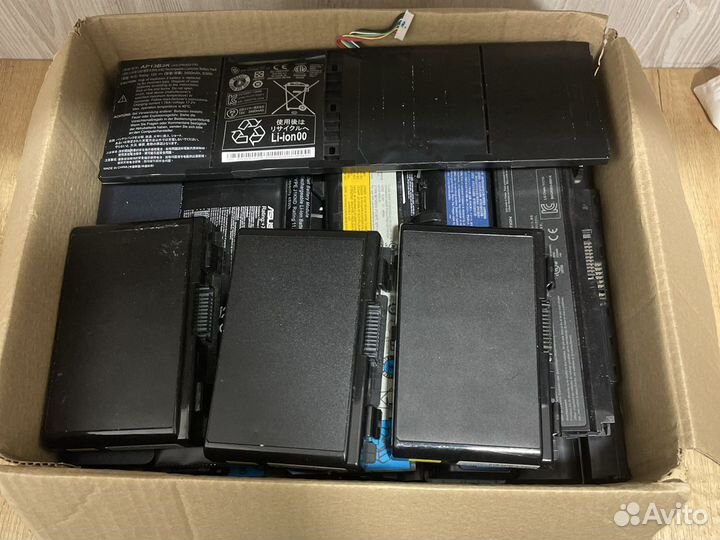 Не рабочие Аккумуляторы от ноутбука