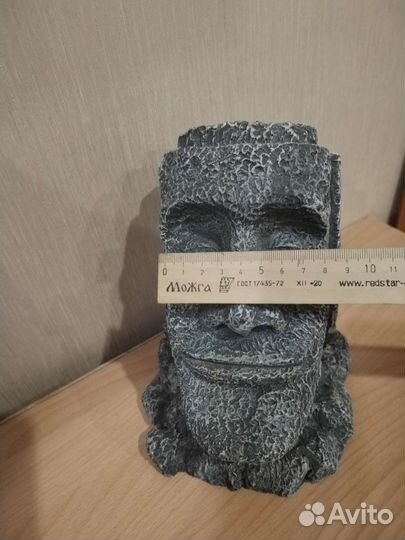 Статуя с острова Пасхи (для аквариума)