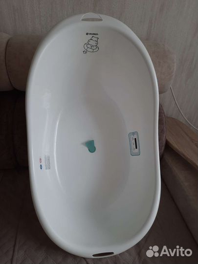 Ванночка для купания с термометром