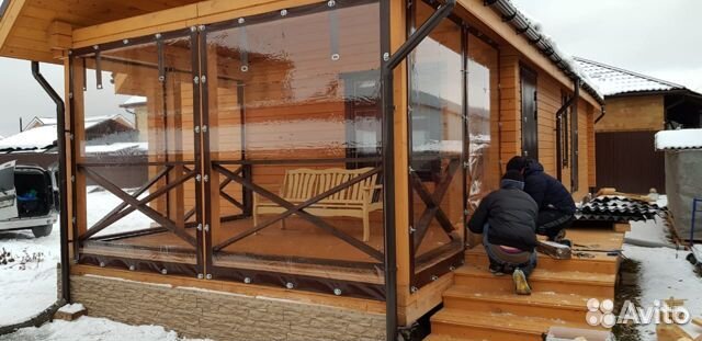 Мягкие окна для террас