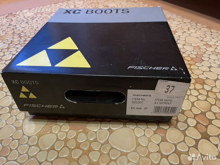 Лыжные ботинки fischer, р.37