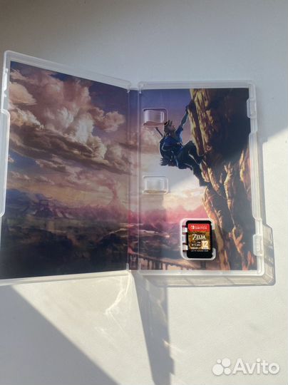 Zelda breath of the wild картридж