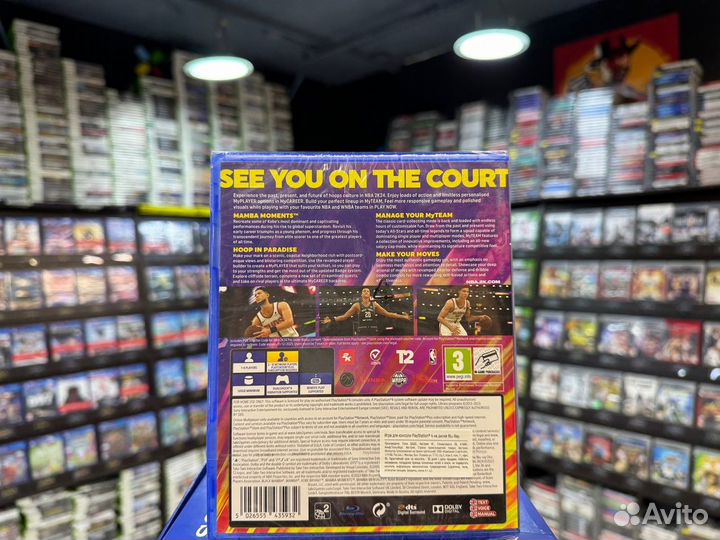 Игры для PS4: NBA 2K24 Kobe Bryant Edition