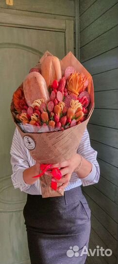 Съедобные мужские букеты. Подарки мужчинам