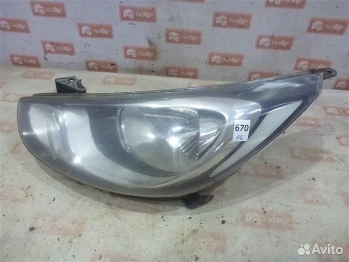 Фара левая Hyundai Solaris RB G4FA 2011