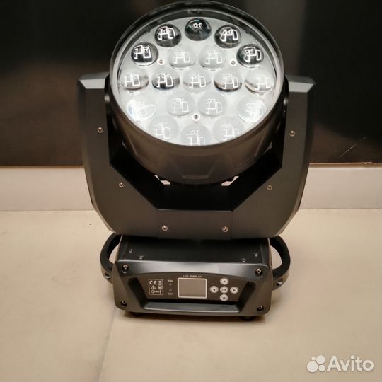 Head wash 19x15 aura zoom световая голова