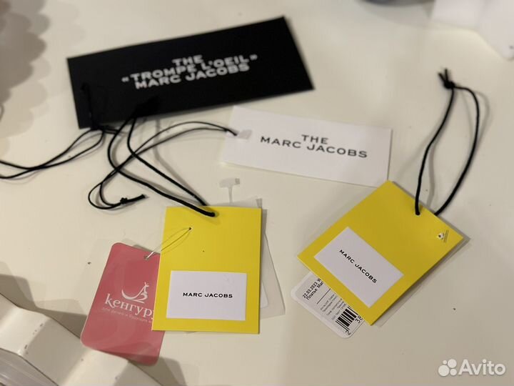Этикетки Marc Jacobs Марк Джейкобс оригинал новые