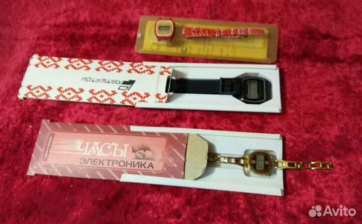 Часы электроника. Пинск. СССР. Винтаж