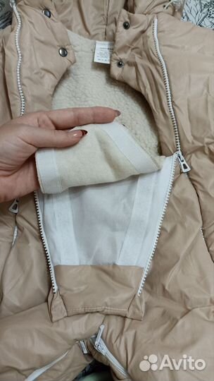 Комбинезон трансформер для малыша зима 74 р