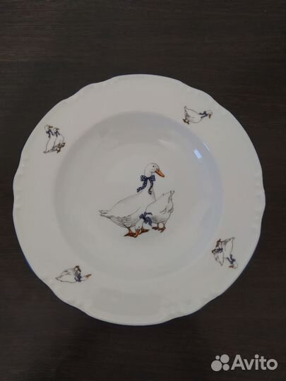 Тарелки Thun 1794 Констанция Гуси (см. описание)