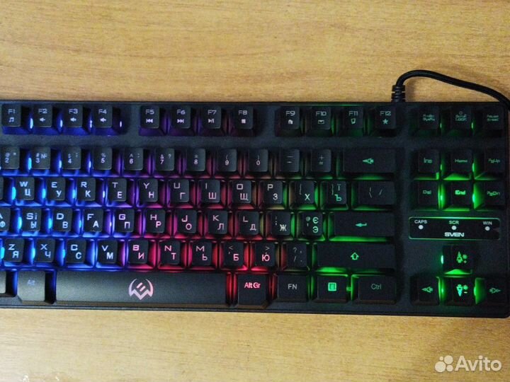 Игровая клавиатура Sven KB-G7400 black