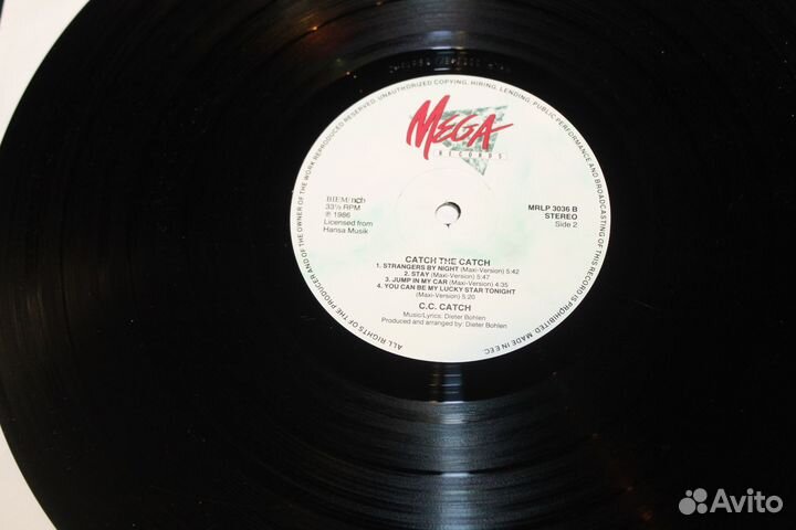 С.C.Catch-Catch the Catch 1st Sweeden EX+Nm